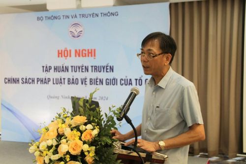 Tập huấn tuyên truyền chính sách pháp luật bảo vệ biên giới của Tổ quốc