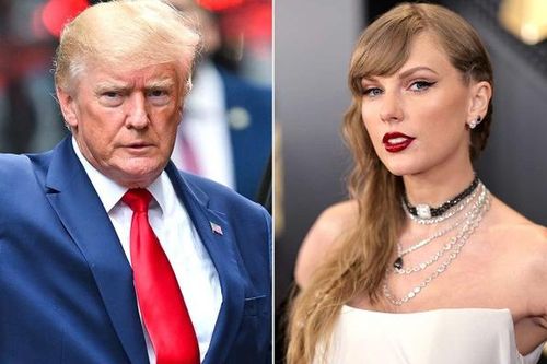 Ông Trump bất ngờ chia sẻ loạt ảnh về Taylor Swift
