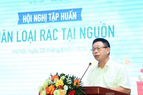 Triển khai tập huấn phân loại rác tại nguồn cho giáo viên, học sinh