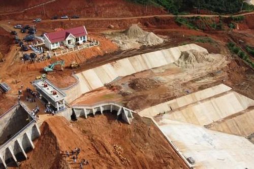 Toàn cảnh dự án hồ chứa nước 500 tỉ ở Lâm Đồng tạm dừng thi công do sạt lở