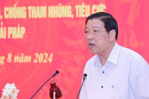Trưởng Ban Nội chính T.Ư Phan Đình Trạc: Tăng cường giáo dục liêm chính cho cán bộ, đảng viên