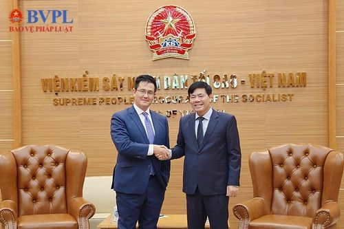 Lãnh đạo VKSND tối cao tiếp Cố vấn khu vực Châu Á - Thái Bình Dương của Google
