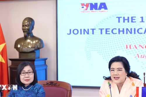 Cuộc họp Ủy ban Kỹ thuật hỗn hợp giữa TTXVN và Cục Quan hệ công chúng Thái Lan