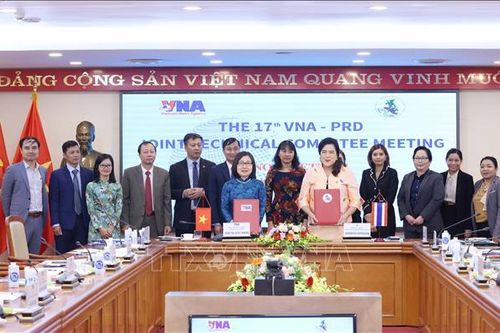 Cuộc họp Ủy ban Kỹ thuật hỗn hợp giữa TTXVN và Cục quan hệ công chúng Thái Lan