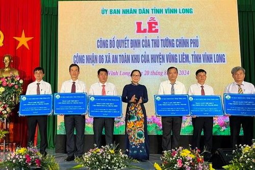 Vĩnh Long có 17 xã được Thủ tướng Chính phủ công nhận an toàn khu