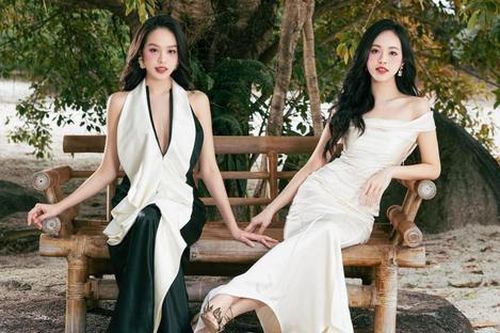 Top 2 Hoa hậu Việt Nam 2022 hội ngộ: Thanh Thủy nóng bỏng vượt mặt Trịnh Thùy Linh