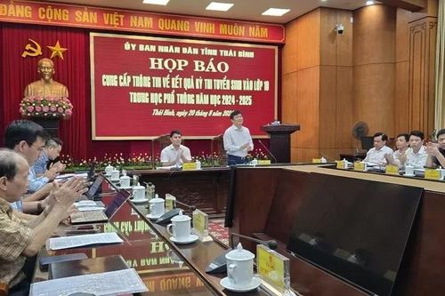 Sở Giáo dục và Đào tạo Thái Bình tuyển sinh bổ sung cho các thí sinh bị sai lệch điểm thi