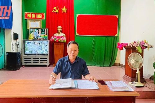 Bí thư chi bộ, tổ trưởng tổ dân phố tận tâm với công việc của dân
