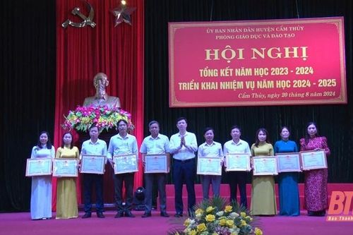Cẩm Thủy triển khai nhiệm vụ năm học 2024-2025