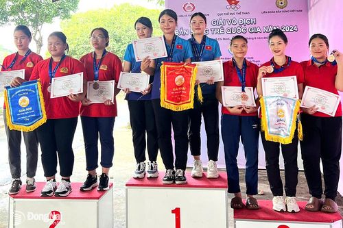Đồng Nai giành 1 huy chương đồng Giải vô địch bắn súng trẻ quốc gia 2024