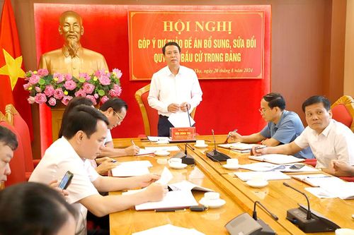 Góp ý bổ sung, sửa đổi Quy chế bầu cử trong Đảng