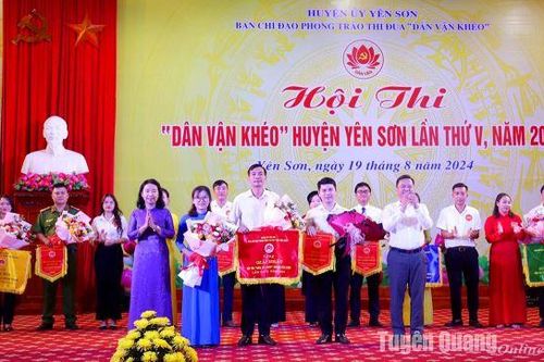 Hội thi Dân vận khéo huyện Yên Sơn lần thứ V