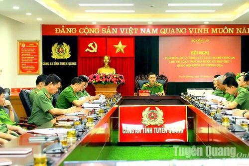 Phổ biến, quán triệt các luật được thông qua tại Kỳ họp thứ 7, Quốc hội khóa XV