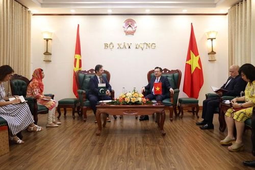 Việt Nam sẽ tăng cường hợp tác cùng Pakistan trong lĩnh vực kiến trúc, xây dựng và trao đổi chuyên gia