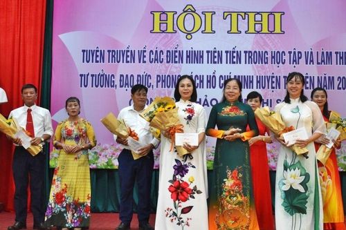 Tân Yên, Bắc Giang: Hội thi tuyên truyền về các điển hình tiên tiến trong học tập và làm theo Hồ Chí Minh
