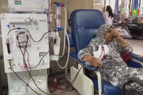 Bệnh nhân chạy thận ở Dải Gaza gặp nhiều khó khăn