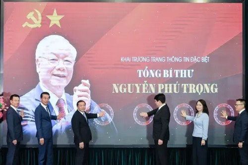 Khai trương Trang thông tin đặc biệt 'Tổng Bí thư Nguyễn Phú Trọng - Nhà lãnh đạo có tâm, có tầm của Đảng'
