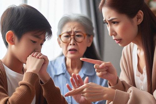 Con tôi rất láo vì biết ông bà nội 'to' hơn bố mẹ