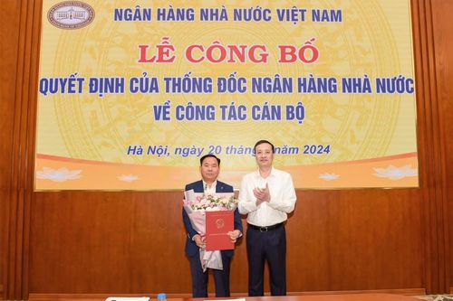 Ông Lại Hữu Phước phụ trách cơ quan Thanh tra, giám sát ngân hàng