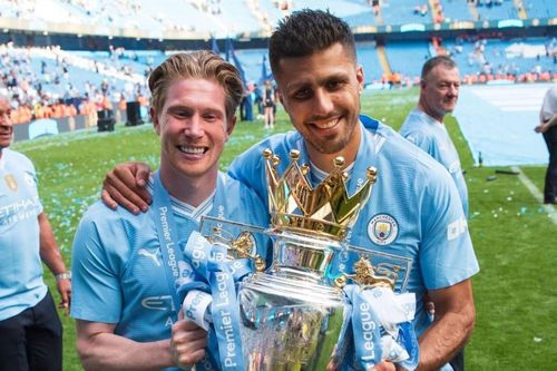 Rodri xếp Ronaldo, Messi sau đồng đội tại Man City