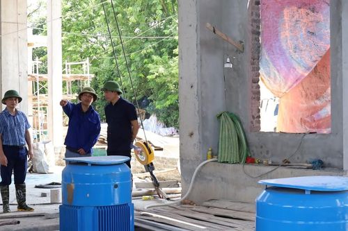 Hà Nội: sắp hoàn thành 4 trạm bơm tiêu nước chống úng ngập dọc sông Bùi