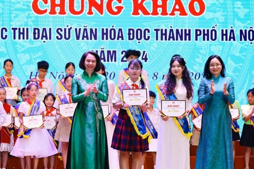 Huyện Đông Anh giành giải Nhất Cuộc thi Đại sứ văn hóa đọc TP Hà Nội