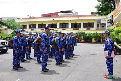 Đoàn Trinh sát số 1 (Bộ tư lệnh Cảnh sát biển) luyện tập chuyển trạng thái sẵn sàng chiến đấu