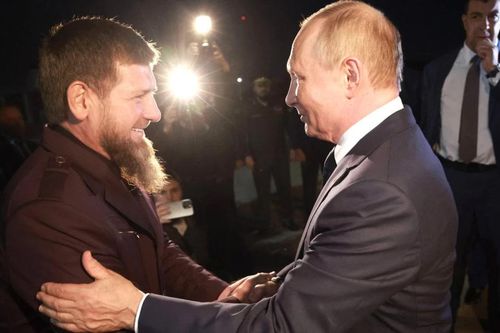 Tổng thống Nga Vladimir Putin thăm Chechnya