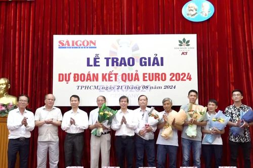 Báo SGGP trao giải độc giả dự đoán chính xác đội bóng vô địch EURO 2024