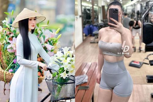Gái xinh check-in bên xe hoa là nữ thần phòng gym vạn người mê