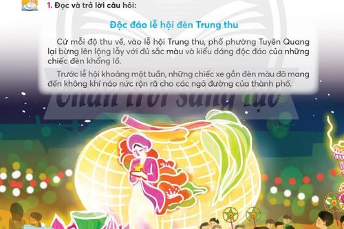 Lễ hội Trung thu của Tuyên Quang được đưa vào sách giáo khoa