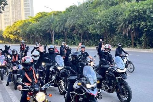 Cần trang bị kỹ năng an toàn cơ bản khi chơi mô tô phân khối lớn