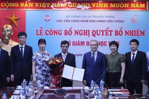 Bổ nhiệm ông Nguyễn Trung Kiên làm Phó Giám đốc Học viện Công nghệ BCVT