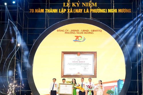 Phường Nghi Hương (Thị xã Cửa Lò) kỷ niệm 70 năm thành lập