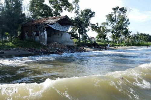 Làng chài xứ Thanh bất an trước nguy cơ xâm thực biển