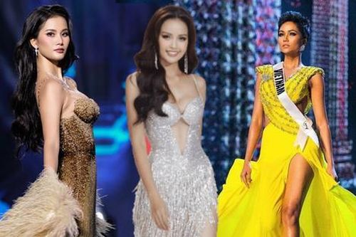 Xu hướng váy dạ hội 'quen mặt' tại các cuộc thi nhan sắc