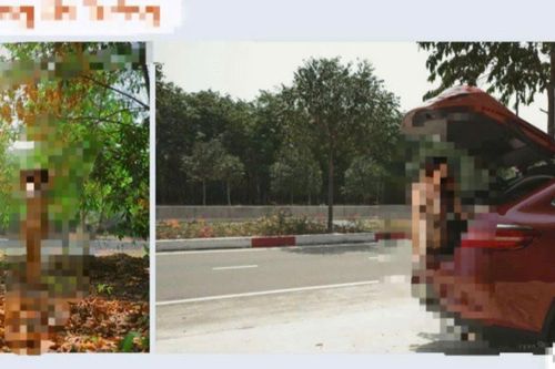 Thản nhiên chụp ảnh nude ven đường