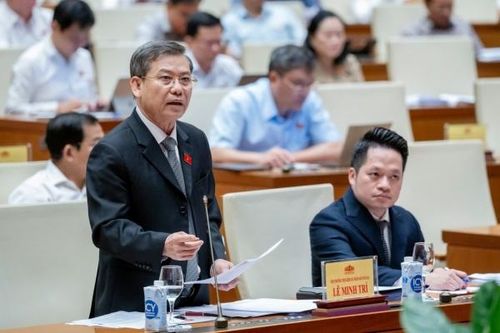 Viện trưởng VKSND Tối cao Lê Minh Trí trả lời chất vấn về 'kỳ án gỗ trắc'