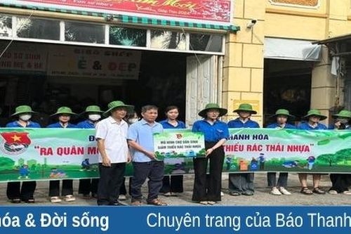 Thanh niên TP Thanh Hóa lan tỏa lối sống xanh