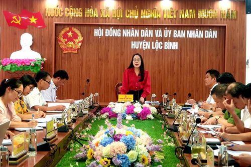 Ban Pháp chế HĐND tỉnh khảo sát tại huyện Lộc Bình