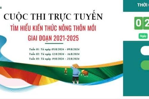 Bảo Thắng 2 tuần thi liên tiếp dẫn đầu Cuộc thi trực tuyến 'Tìm hiểu kiến thức nông thôn mới, giai đoạn 2021 - 2025'
