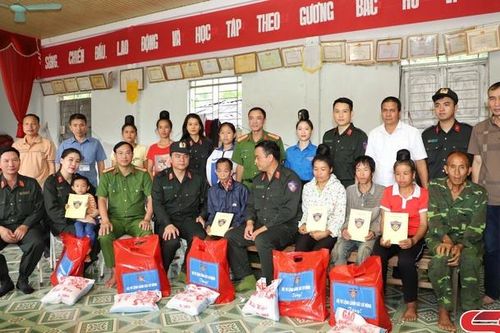 Chung tay cùng lực lượng Công an hỗ trợ xây dựng nhà ở cho các hộ dân bị ảnh hưởng thiên tai