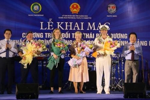 Quảng Ngãi: Khai mạc Chương trình Đối tác Thái Bình Dương và Thiên thần Thái Bình Dương 2024