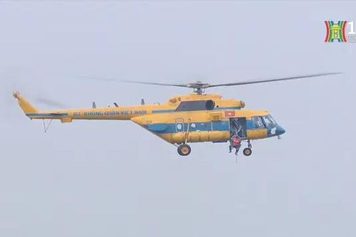 Quân đội tập luyện ứng phó cứu hộ, cứu nạn đường không