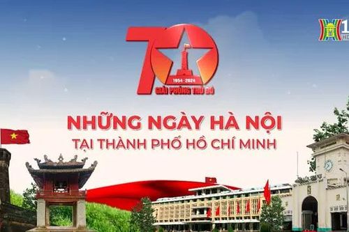 'Những ngày Hà Nội tại TP.Hồ Chí Minh' khai mạc ngày 23/8