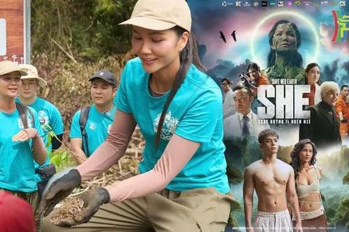 H'Hen Niê tích cực tham gia dự án bảo vệ thiên nhiên