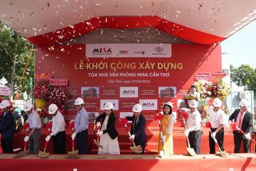 MISA khởi công xây dựng tòa nhà Văn phòng tại Cần Thơ