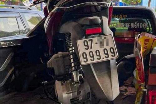 Công an tỉnh Bắc Kạn thông tin về việc cấp biển kiểm soát xe môtô 97B1-999.99