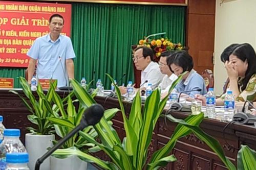 Cần có thêm phiên giải trình chuyên đề Hoàng Mai cấp Thành phố