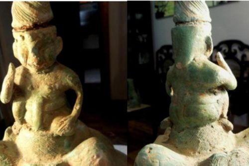 'Tạo sáng' Đông Sơn (kỳ 5): Cận cảnh một cây đèn Đông Sơn quý tộc và thần linh